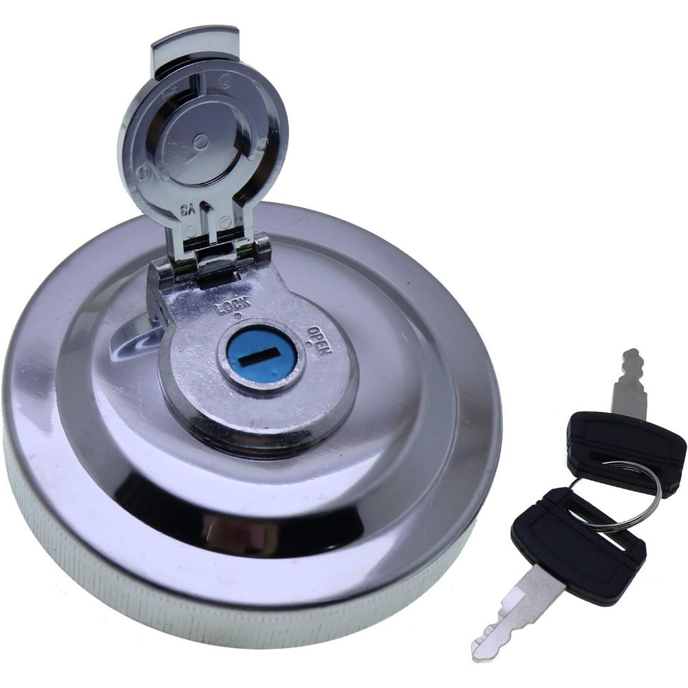 Fuel Tank Cap 4361638 for Isuzu Engine 4HK1 6WG1 Hitachi Excavator EX120-5 EX100-3 EX150LC-5 EX160LC-5 EX200-3 EX220-5 EX220LC-5 EX230H-5 - KUDUPARTS