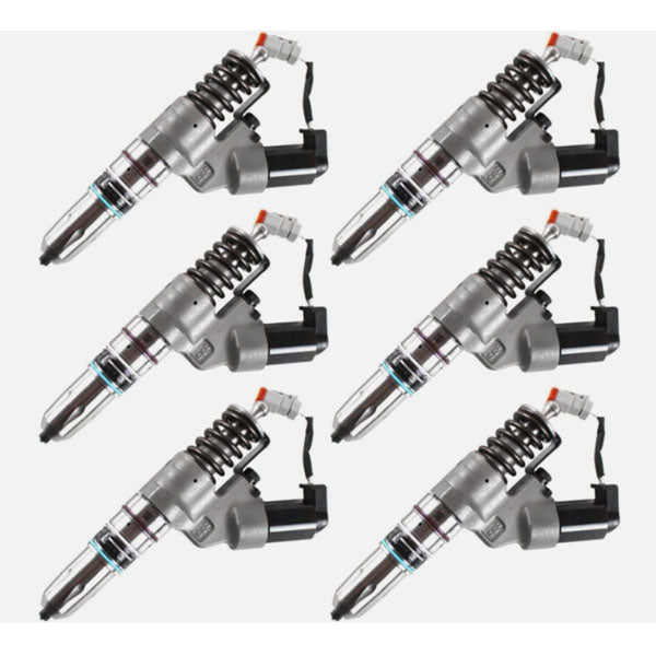 6Pcs Fuel Injector 3411756 for Cummins Engine ISM QSM M11 - KUDUPARTS