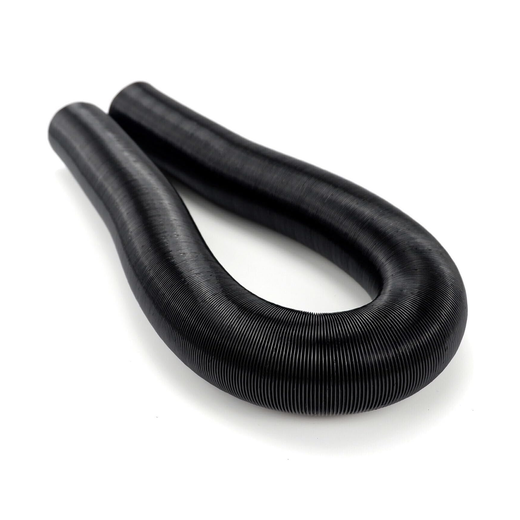 75mm 300cm Aluminum Flexible Duct Pipe for 2000W Air Heater - KUDUPARTS