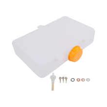 Réservoir d'eau/gaz en plastique de 7 L avec vis pour chauffage de stationnement de voiture, camion, fourgonnette