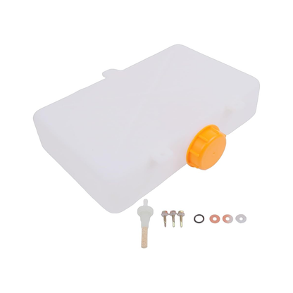 Réservoir d'eau/gaz en plastique de 7 L avec vis pour chauffage de stationnement de voiture, camion, fourgonnette