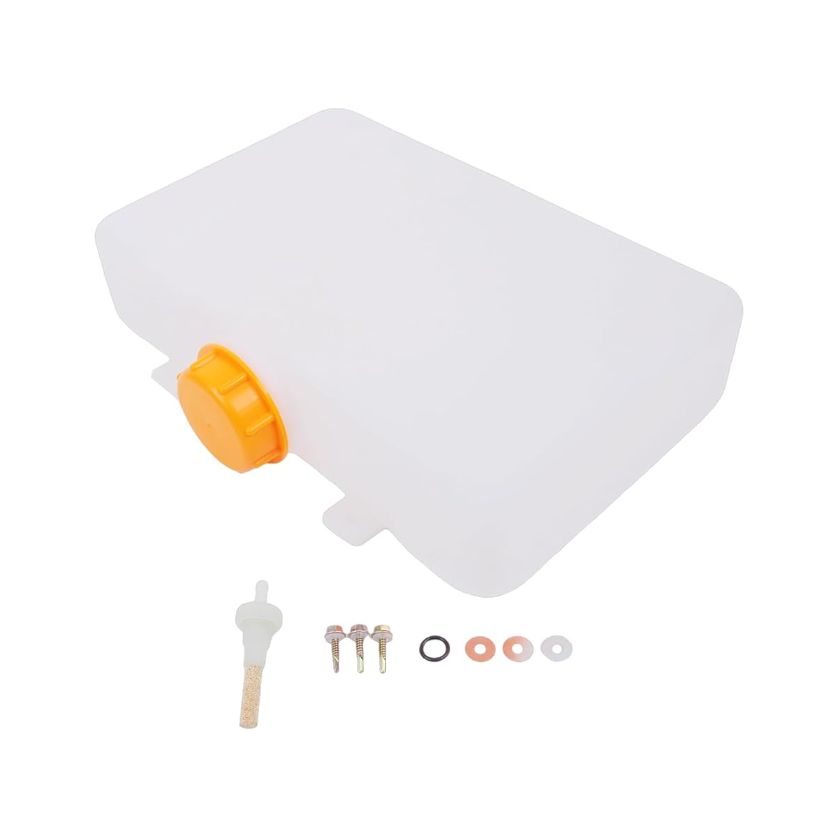 Réservoir d'eau/gaz en plastique de 7 L avec vis pour chauffage de stationnement de voiture, camion, fourgonnette