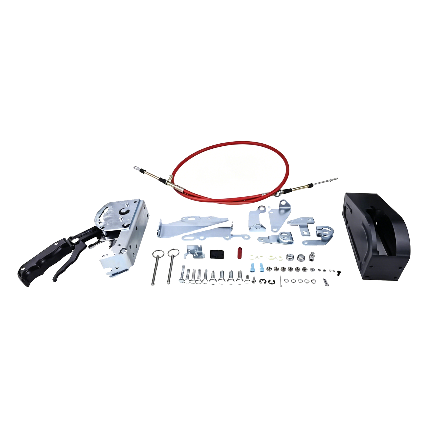 B&M 81052 Pro Stick Automatic Shifter – Black Finish with Stealth Magnum Grip