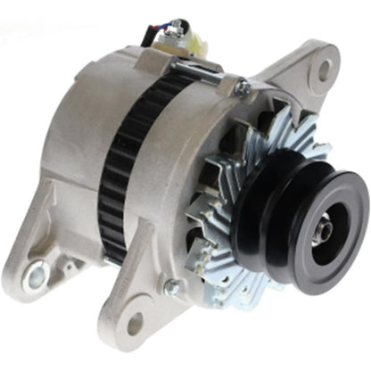 24V 40A Alternator 4454118 for Hitachi Excavator ZX110 ZX120 ZX125 ZX130 ZX135 ZX160 ZX180LC ZX200 ZX210 ZX225US ZX240 - KUDUPARTS