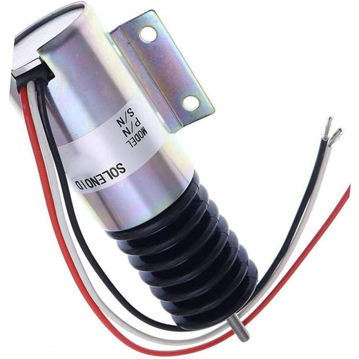 Solenoid 120-4187 for Caterpillar CAT PM-465 Cold Planer 3054C 3054T 3056 3116 Engine 24V - KUDUPARTS