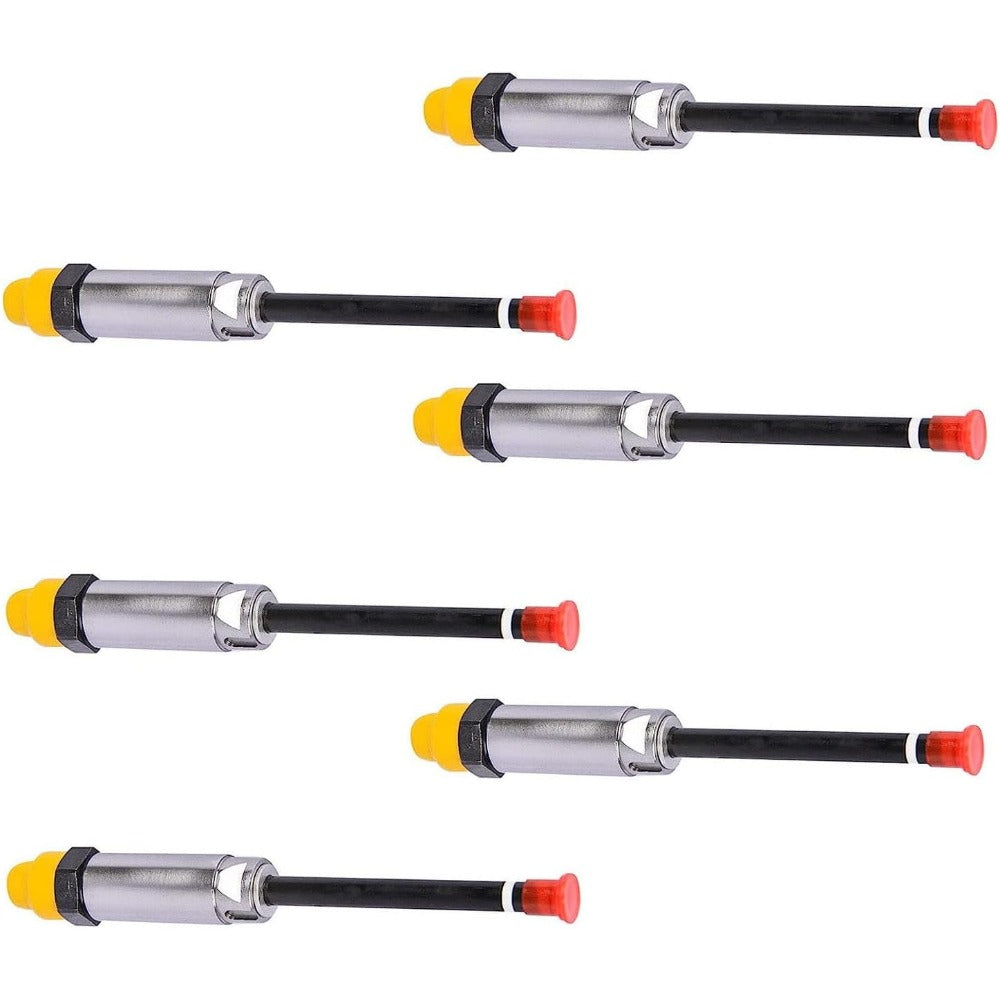 6 PCS Pencil Fuel Injector 170-5183 0R-4336 for Caterpillar CAT Engine 3306 - KUDUPARTS