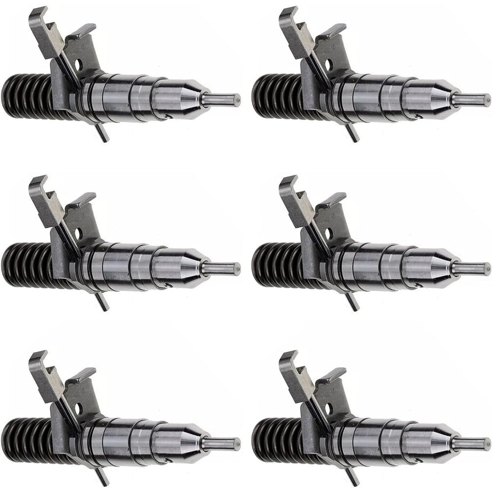 6 Pcs Fuel Injector 162-0212 0R-8463 127-8230 for Caterpillar CAT Engine 3116 3126 - KUDUPARTS