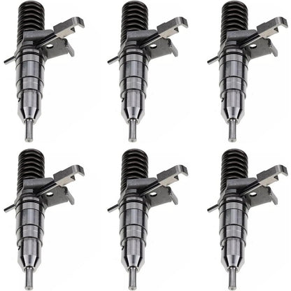 6 Pcs Fuel Injector 127-8207 for Caterpillar CAT Engine 3116 Paving Compactor CS-563 CP-563 CB-434 - KUDUPARTS