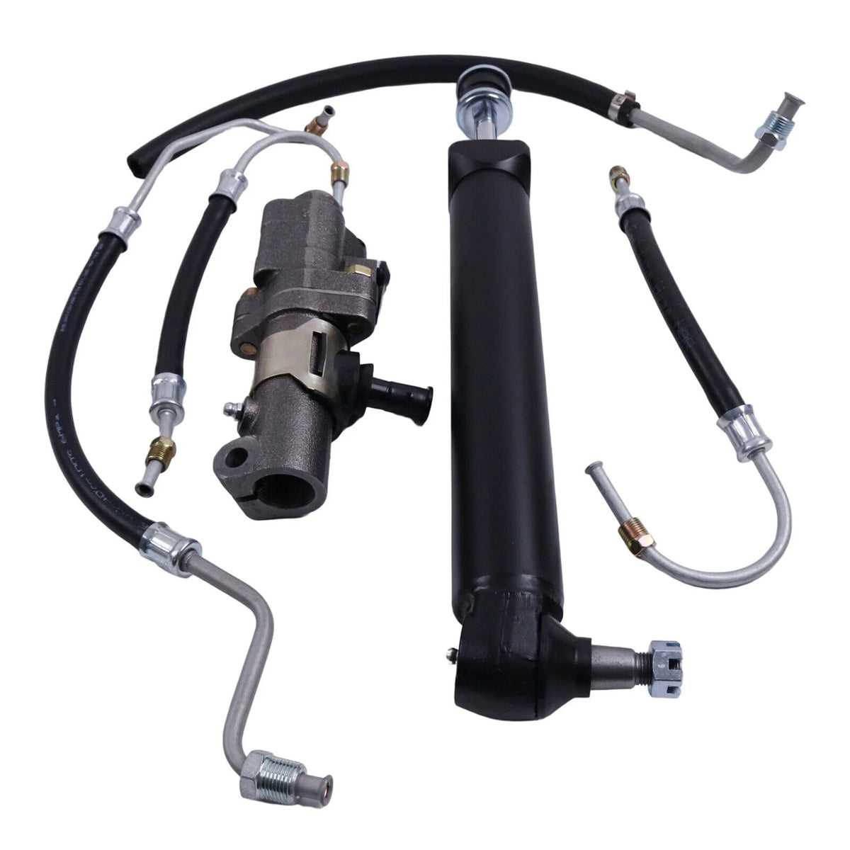 Power Steering Valve Cylinder & Hose Kit 1509003 1505001 1502007 for Chevrolet Corvette Base 5.3L 5.7L 7.0L 7.4L 1963-1979 - KUDUPARTS