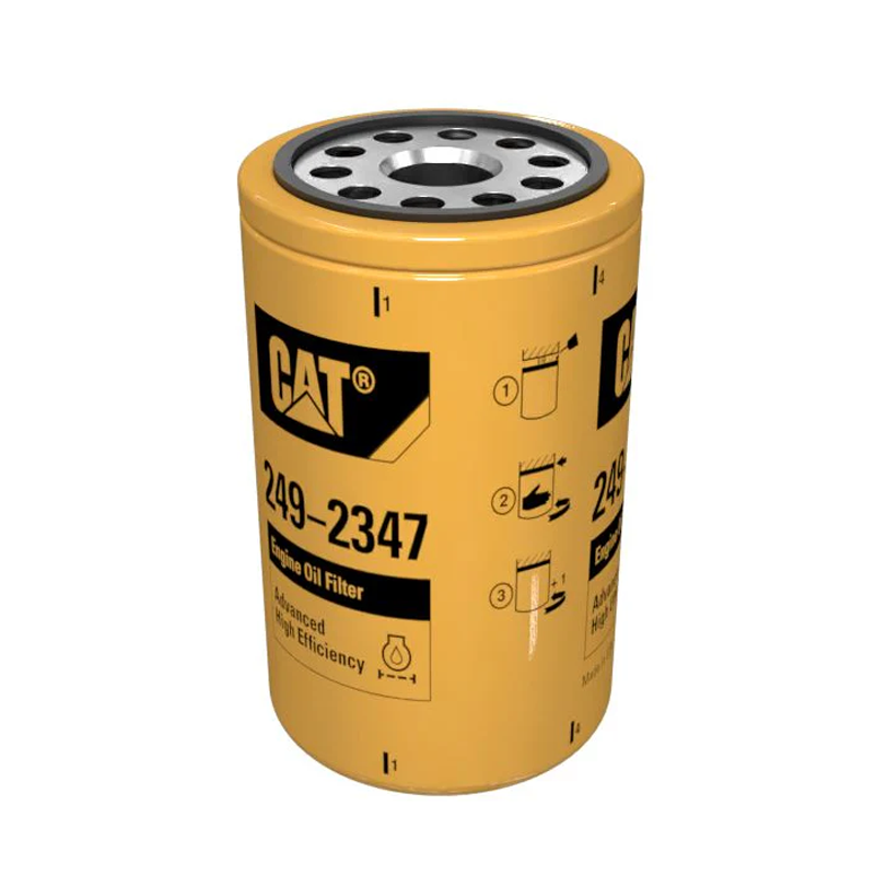 Engine Oil Filter Element 249-2347 for Caterpillar CAT Engine C18 C15 Tractor 657E 657G - KUDUPARTS