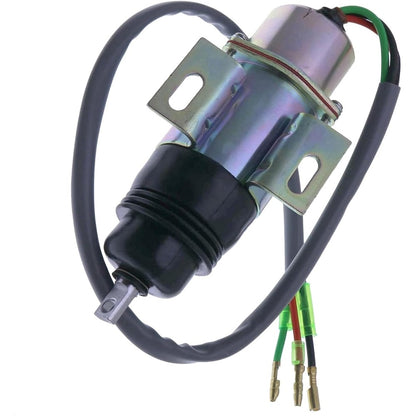 12V Stop Solenoid 894453-3411 8-94453341-0 for Isuzu Engine 4JG1 4JG2 6BG1 6BB1 6B61 4J62 4J61 - KUDUPARTS