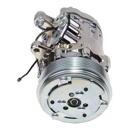 Compresseur de climatisation Sanden 8317-7B08, 1 rainure, 12 V, 115 mm, pièce de rechange