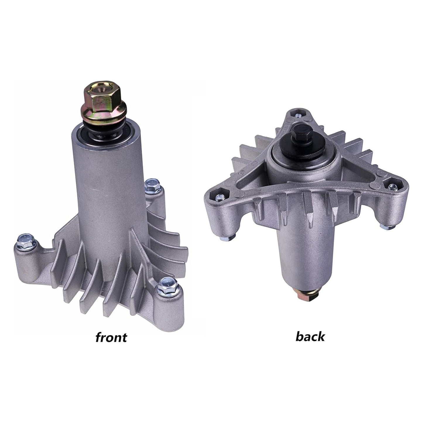 Conjunto de mandril de husillo de 2 piezas 130794 532130794 539110158 para tractor de césped Poulan Electrolux AYP Husqvarna Jonsered Craftsman Ryobi
