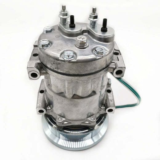 SD7H15 24V A/C Compressor 8T-8816 for Caterpillar CAT Loader 428 446 416B 446B 910E 916 936F 980C 988B 988F 992D - KUDUPARTS