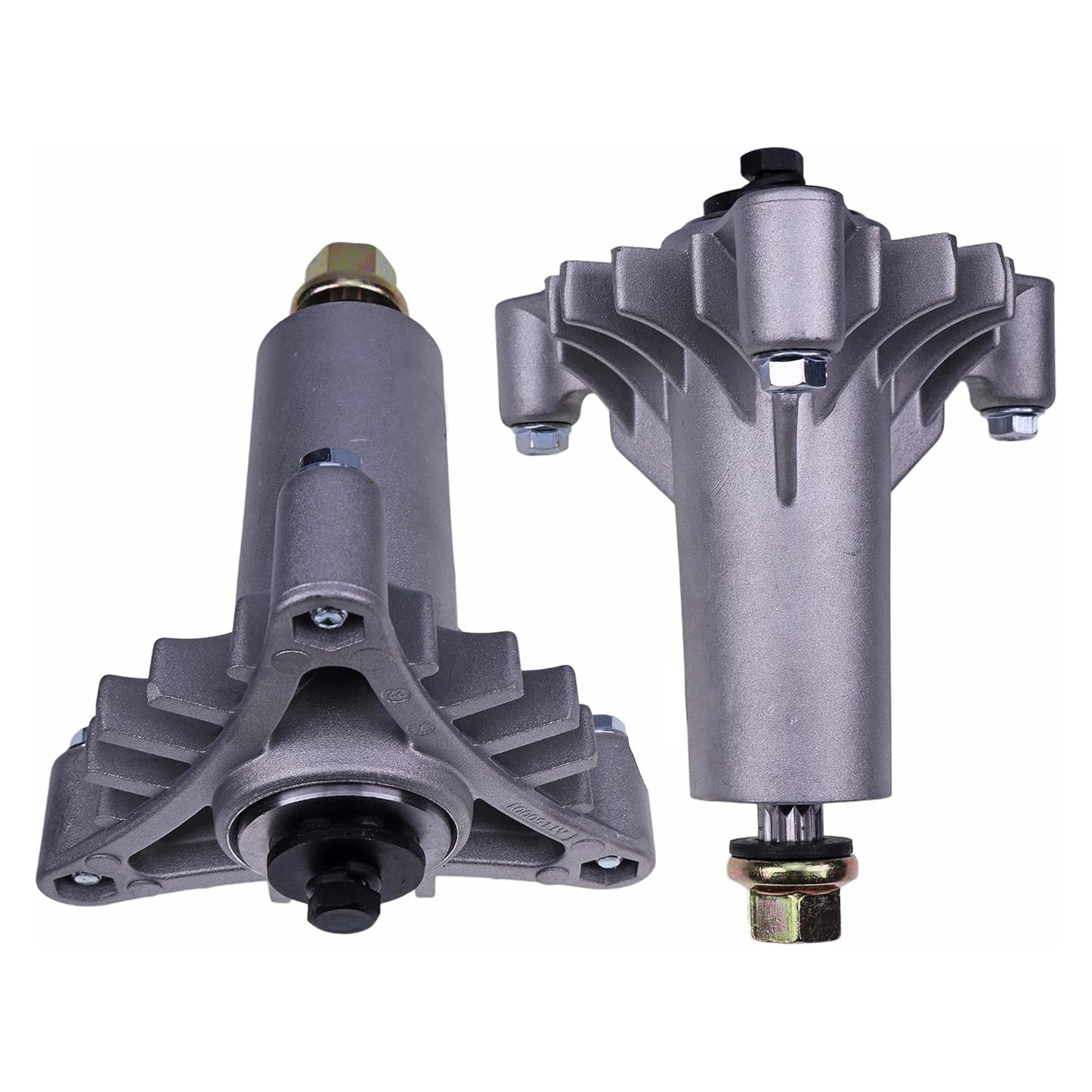 Conjunto de mandril de husillo de 2 piezas 130794 532130794 539110158 para tractor de césped Poulan Electrolux AYP Husqvarna Jonsered Craftsman Ryobi