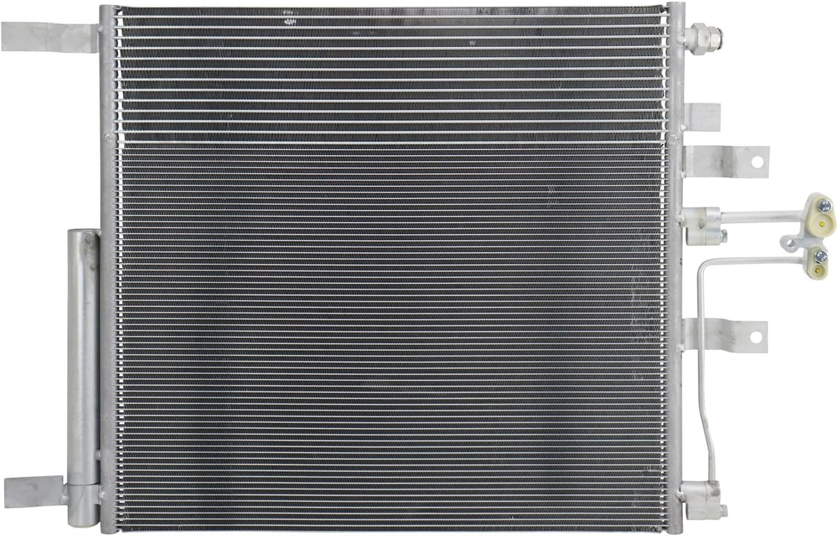A/C Condenser And Transmission Cooler 68312697AC 68312697AD 68312697AA 68312697AB for Dodge Ram 1500 2020-2024 1500 Classic 2020-2022 - KUDUPARTS