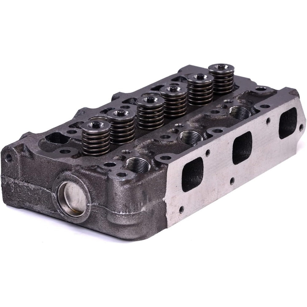 D722 Complete Cylinder Head With Valves for Kubota D722 D722EBH D722E Engine K008 K008-3 Excavator ZD18 Zero Turn Mower B7300HSD B7400HSD BX1800D BX1850D BX1860D Tractor (Ship to US Only) - KUDUPARTS