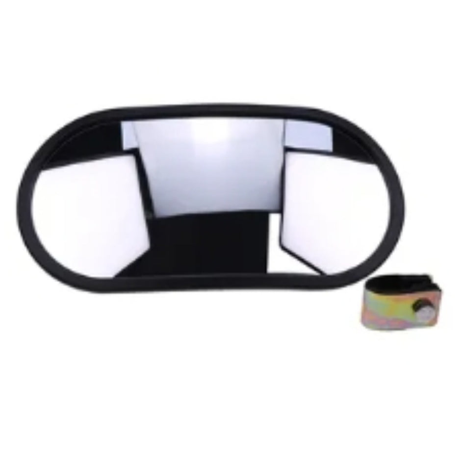 Rear View Mirror PY02C01079P1 for New Holland E130 E135B E175B E215B E70 E80 EH130 EH70 EH80 - KUDUPARTS