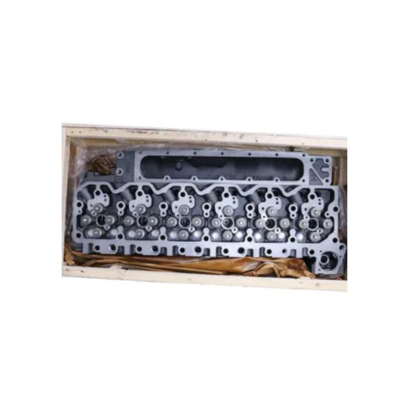 Complete Cylinder Head with Valves 4988954 for Cummins Engine ISB6.7 ISD6.7 ISBE QSB6.7 Hyundai Excavator R250LC9A R260LC-9A - KUDUPARTS