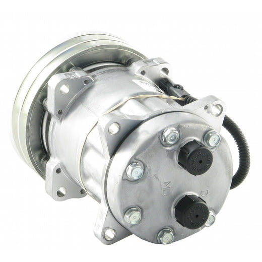 SD7H15 A/C Compressor 86993462 for CASE 2366 2377 2388 2577 2588 5088 5140 650K 750K 850K STX275 STX280 STX325 STX330 - KUDUPARTS