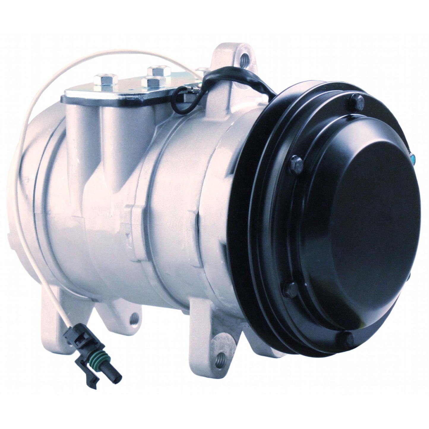 Compresor de aire acondicionado 6E171 AR99850 para cargadoras John Deere 315C, 410B, 410C y 510B, tractores 4050, 4650, 8450 y 8850