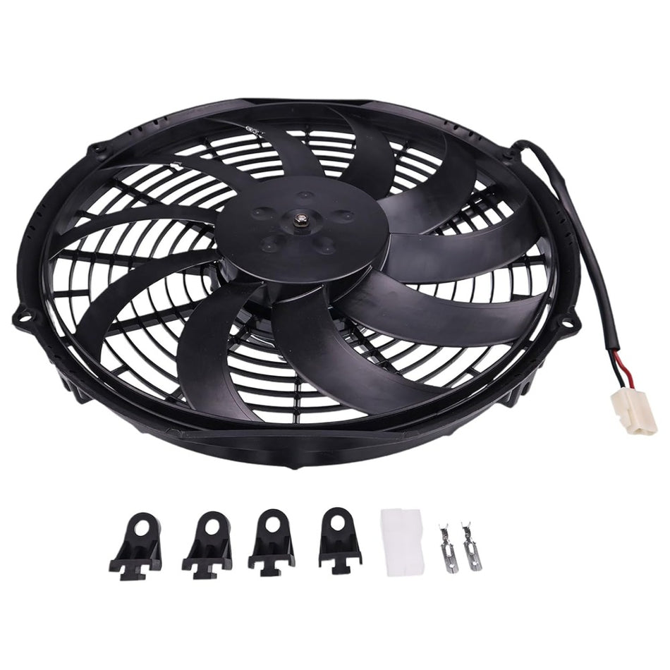 Ventilateur à profil bas 12" 24V 30100351 VA10-BP9/C-25S pour Spal