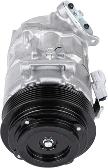AC Compressor with Clutch - Compatible with Jeep Cherokee 2.4L 2014-2023 & Chrysler 200 2.4L 2015-2017 - KUDUPARTS