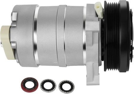 A/C Compressor with Clutch 1998-1999 Fit for Acura SLX 3.5L 1993-2002 Fit for Cadillac Eldorado 4.6L 1998-2001 Fit for Isuzu Trooper 3.5L AC Compressor Fast Cooling 6 Grooves - KUDUPARTS