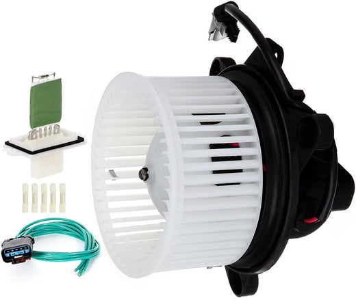 HVAC Blower Motor and Resistor Fit For 2001-2004 for Dodge Dakota Base SLT SXT Sport R/T Extended Cab Pickup 2.5L 3.7L 3.9L 5.9L, 2001-2003 for Dodge Durango Base SLT R/T Sport Utility 4.7L 5 - KUDUPARTS