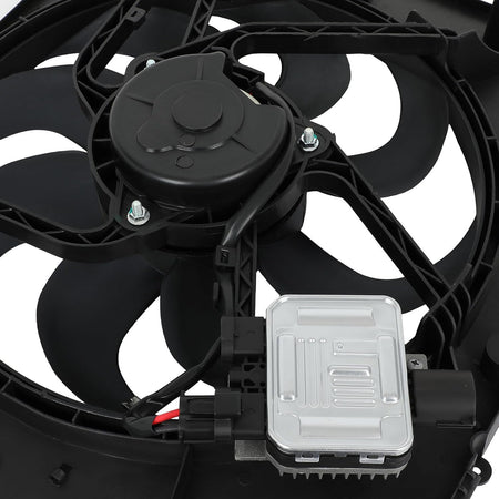 Cooling Radiator Fan Compatible with 2008-2014 Land Rover LR2 - KUDUPARTS