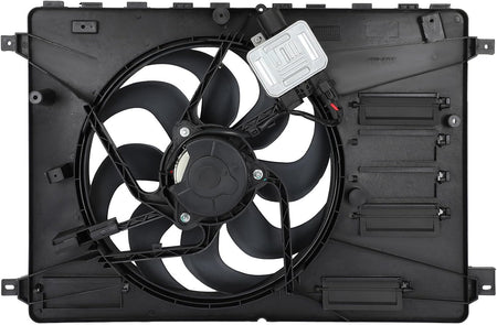 Cooling Radiator Fan Compatible with 2008-2014 Land Rover LR2 - KUDUPARTS