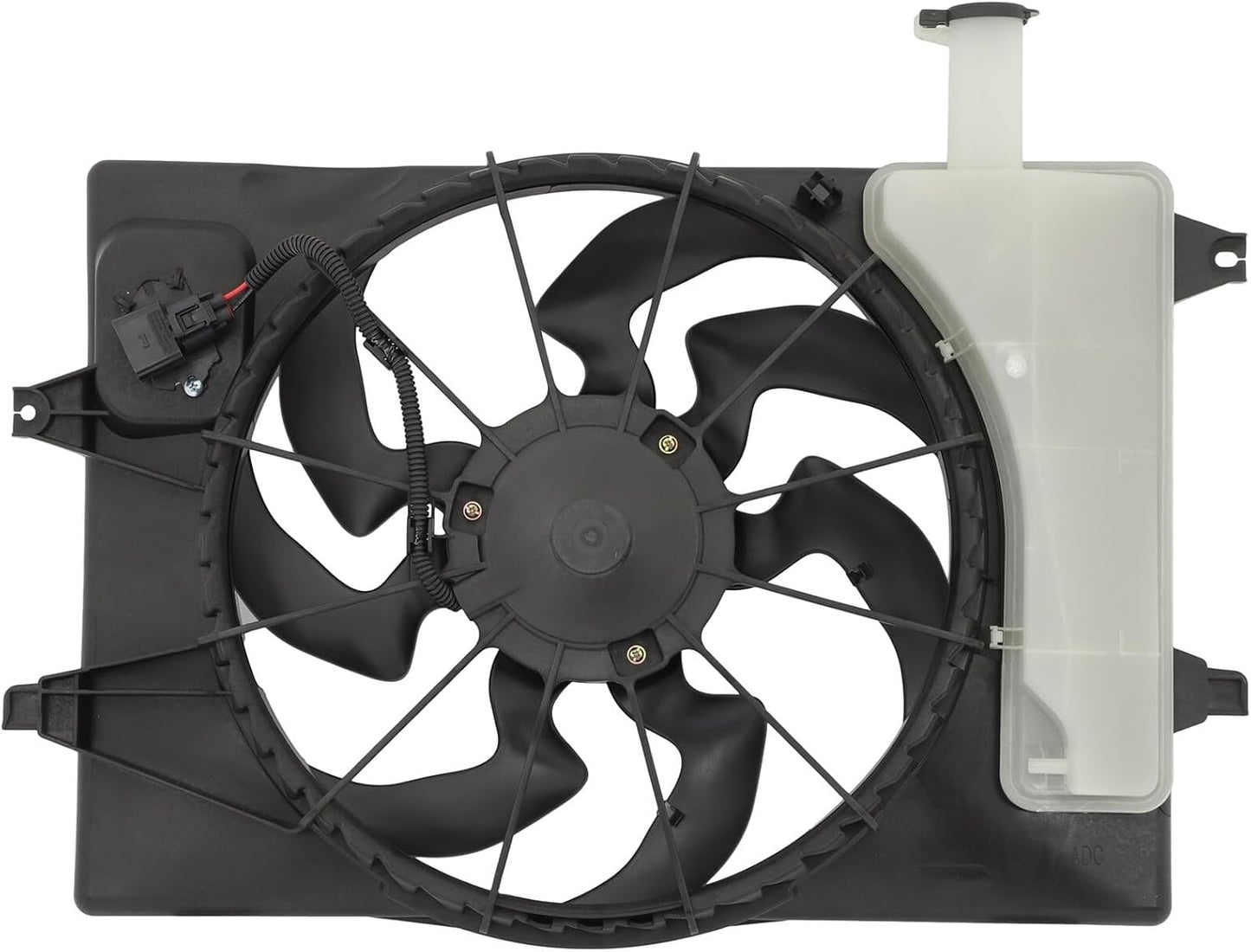 Radiator Fan fit 2017-2018 for Hyundai Elantra 2018 for Hyundai Elantra GT 6010321,76383,2812040,HY3115158,623820,6010310,2812020,HY3115156, Cooling Fan