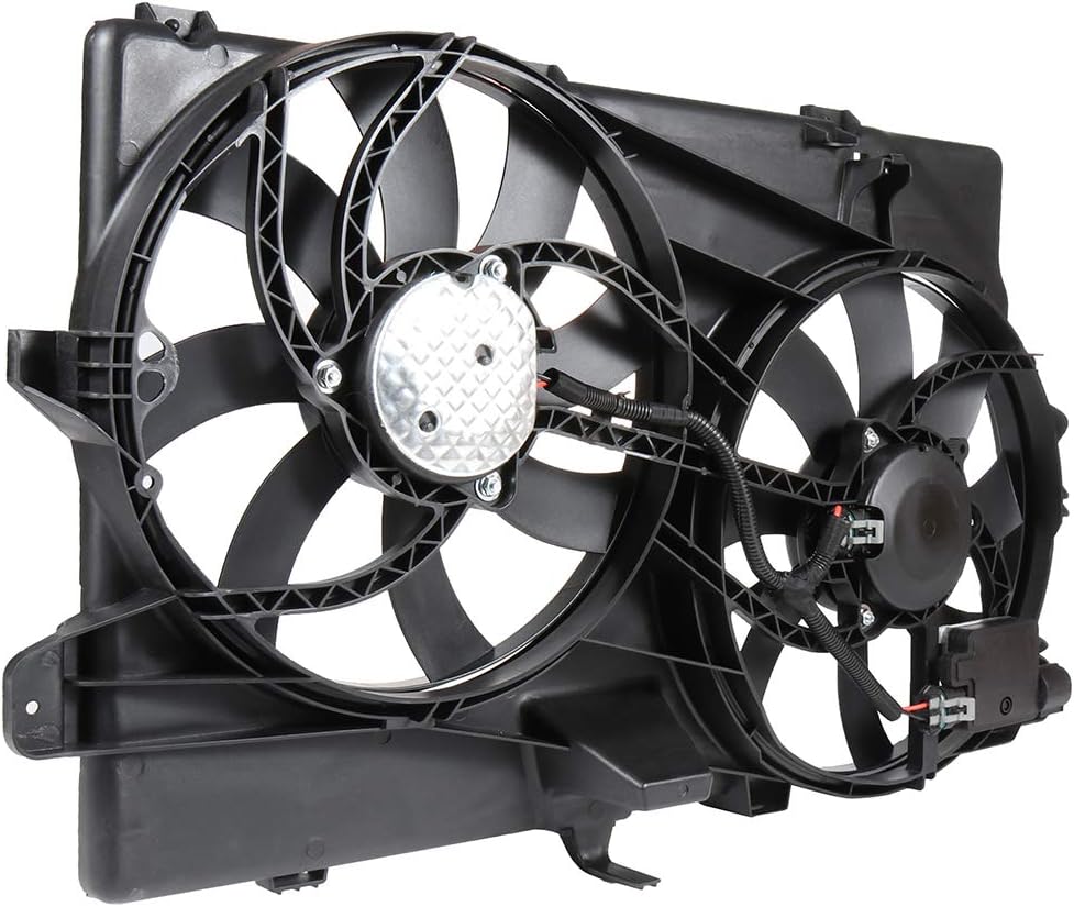 Replacement A/C Condenser Radiator Cooling Fan for 2007-2015 Ford Edge Lincoln MKX 3.5L 3.7L