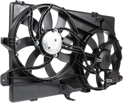 Replacement A/C Condenser Radiator Cooling Fan for 2007-2015 Ford Edge Lincoln MKX 3.5L 3.7L