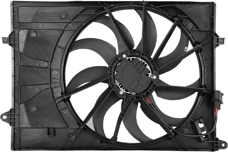Radiator Cooling Fan Assembly Compatible with 2019-2020 for Hyundai Santa Fe Essential/Limited/Preferred Sport Utility 4-Door,Engine Cooling Fan Automotive Replacement 624410 - KUDUPARTS