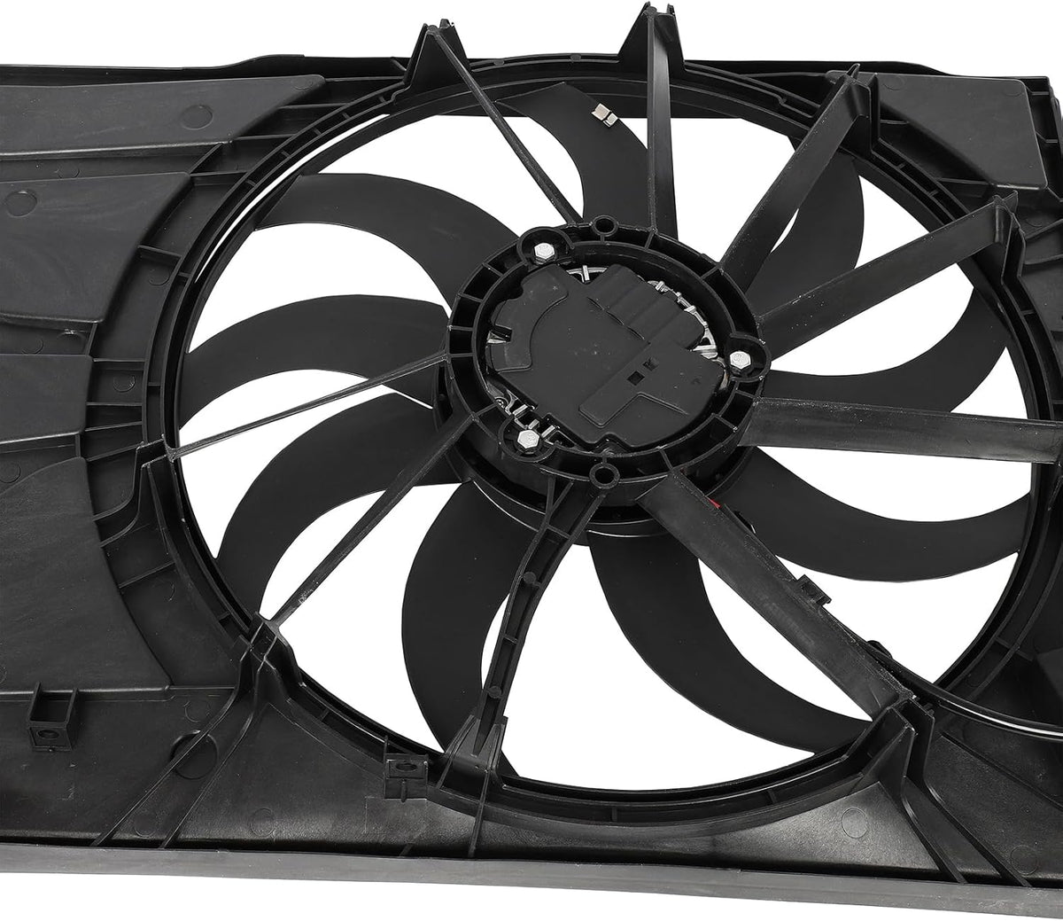 Radiator Cooling Fan Assembly Compatible with 2019-2020 for Hyundai Santa Fe Essential/Limited/Preferred Sport Utility 4-Door,Engine Cooling Fan Automotive Replacement 624410 - KUDUPARTS