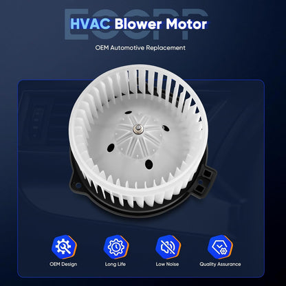 Front HVAC AC Heater Blower Motor with Fan Cage for 1999-2001 Jeep Grand Cherokee