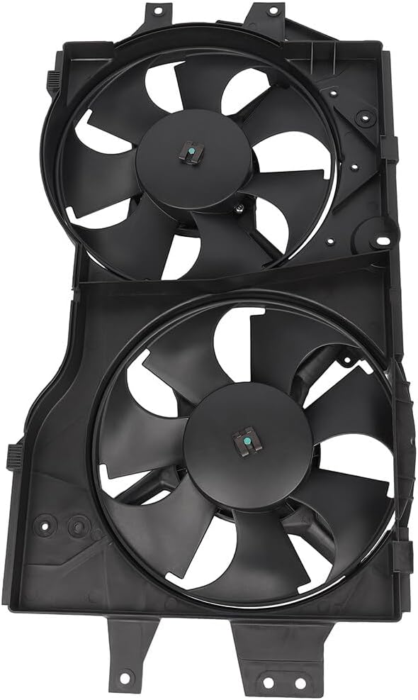 620140 Radiator Fan Compatible 2000 for Chrysler Grand Voyager 1996-2000 for Chrysler Town & Country 2000 for Chrysler Voyager, Cooling Fans