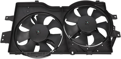 620140 Radiator Fan Compatible 2000 for Chrysler Grand Voyager 1996-2000 for Chrysler Town & Country 2000 for Chrysler Voyager, Cooling Fans