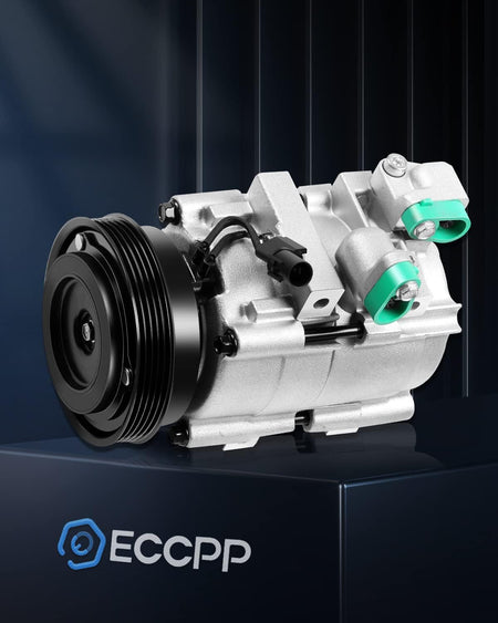 A/C Compressor with Clutch for Hyundai Santa Fe, Kia Magentis/Optima 2.4L (1999-2008) – Fast Cooling - KUDUPARTS