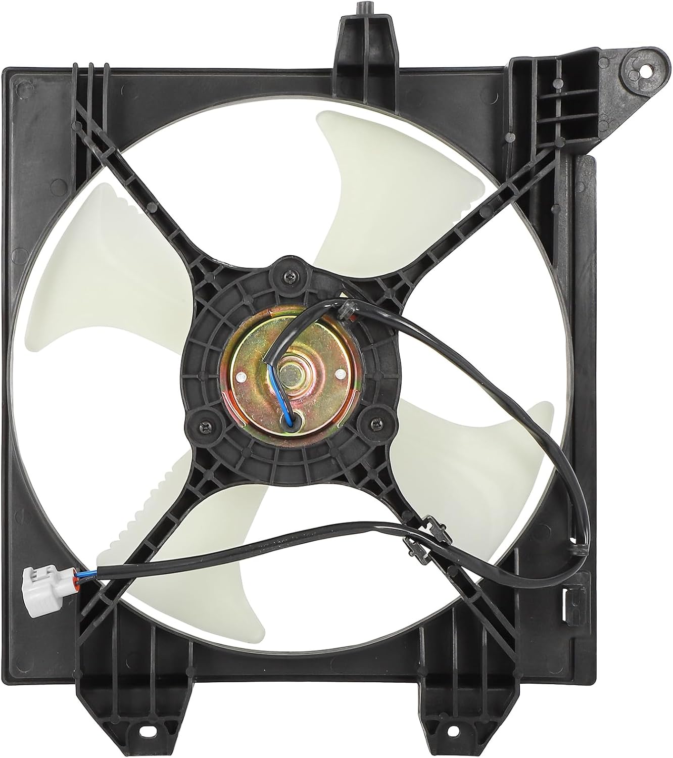 Cooling Fan Assembly Compatible with Mitsubishi Lancer 2002-2019, 2021 & Nissan Frontier 2005-2019, 2021 - Replaces 620311, MN185142, MR958398