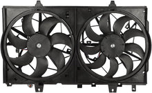 620472 Dual Radiator & Condenser Fan Replacement - Compatible with 2017-2018 Nissan Rogue 2.0L, 2014-2018 Rogue 2.5L, 2015-2017 X-Trail 2.5L