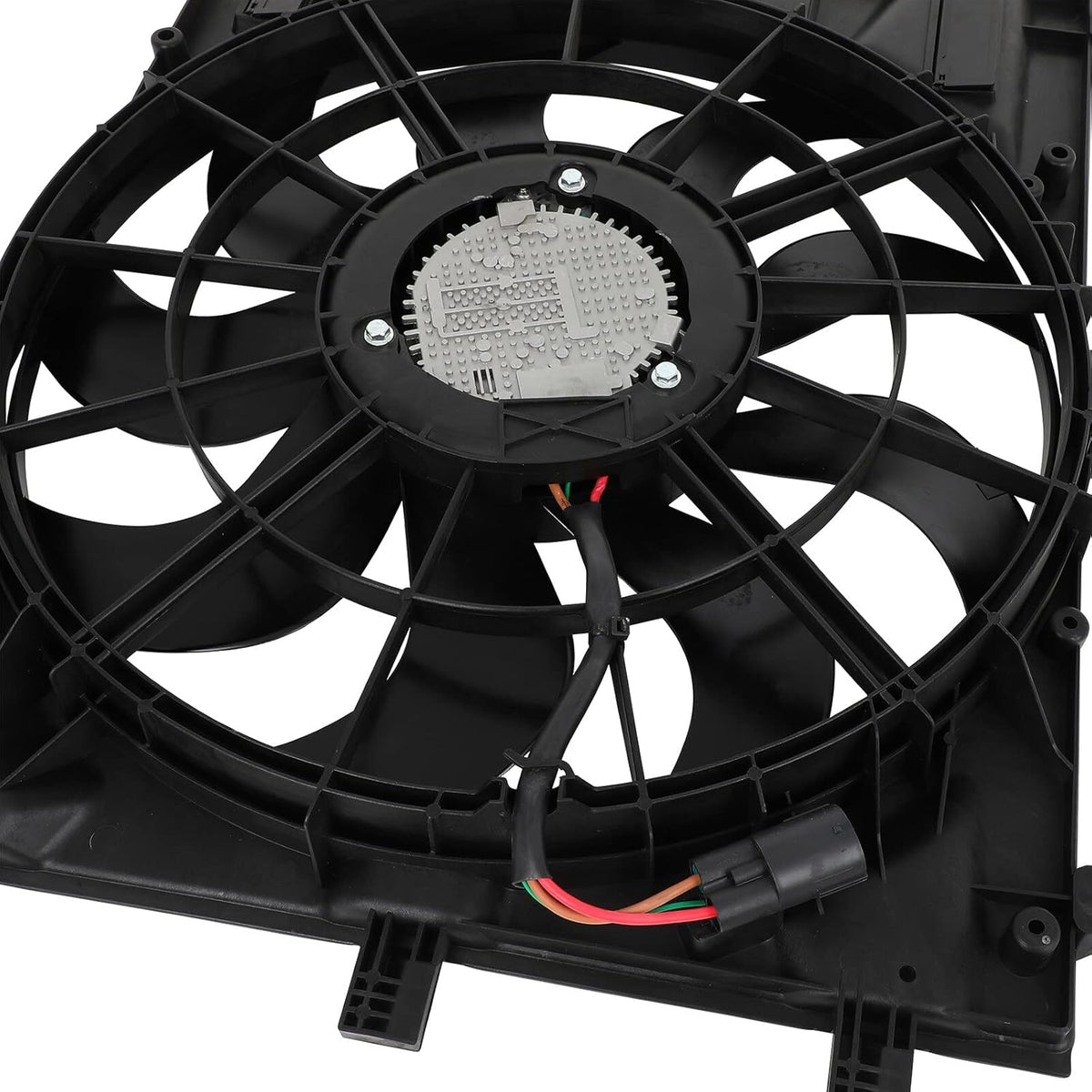 Radiator Cooling Fan Assembly Compatible with 2018-2019 Chevy Equinox & GMC Terrain - KUDUPARTS
