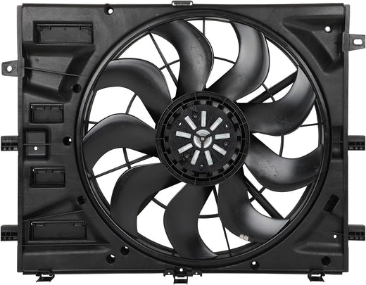 Radiator Cooling Fan Assembly Compatible with 2018-2019 Chevy Equinox & GMC Terrain - KUDUPARTS