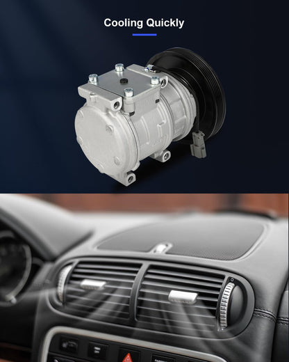 A/C Compressor with Fast Cooling for Honda Accord 2.2L (1990-1993)
