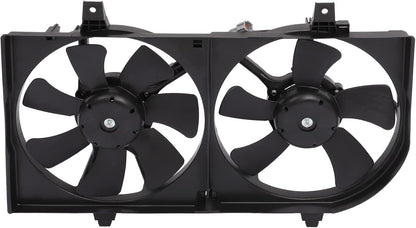 Radiator Cooling Fan Assembly Compatible with 2000-2001 for Nissan Sentra,Engine Cooling Fan Automotive Replacement 620730,674-59684,NI3115123,620-424,620424,214814Z320,214814Z322