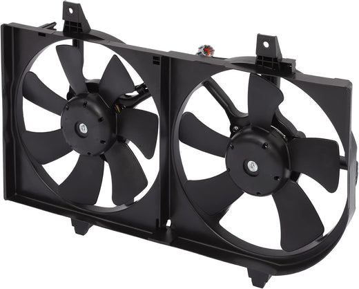 Radiator Cooling Fan Assembly Compatible with 2000-2001 for Nissan Sentra,Engine Cooling Fan Automotive Replacement 620730,674-59684,NI3115123,620-424,620424,214814Z320,214814Z322 - KUDUPARTS
