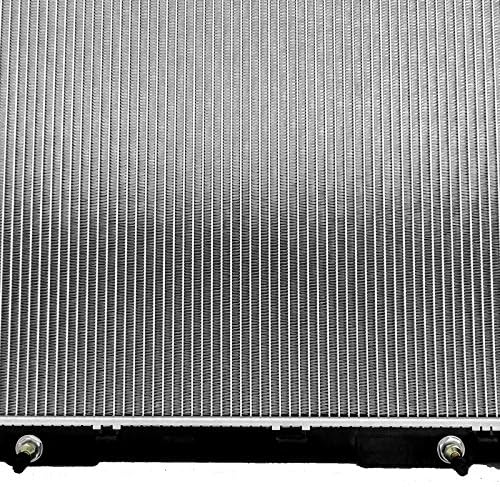 Aluminum Engine Coolant Radiator - Compatible with 2005-2018 Nissan Frontier, 2005-2012 Pathfinder, 2005-2015 Xterra, 2009-2012 Suzuki Equator - Replacement for 2807 - KUDUPARTS
