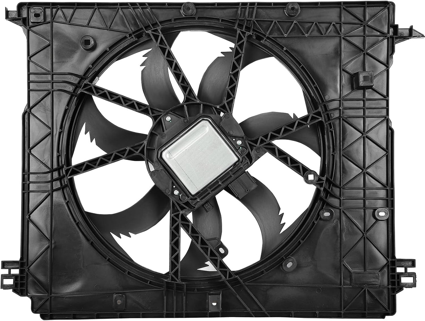 Radiator Cooling Fan Assembly Compatible with 2020-2022 Toyota Highlander Hybrid (LE, Limited, Platinum, XLE) - Engine Cooling Fan Replacement 624980