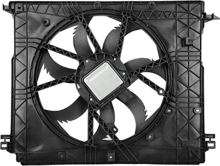 Radiator Cooling Fan Assembly Compatible with 2020-2022 Toyota Highlander Hybrid (LE, Limited, Platinum, XLE) - Engine Cooling Fan Replacement 624980 - KUDUPARTS